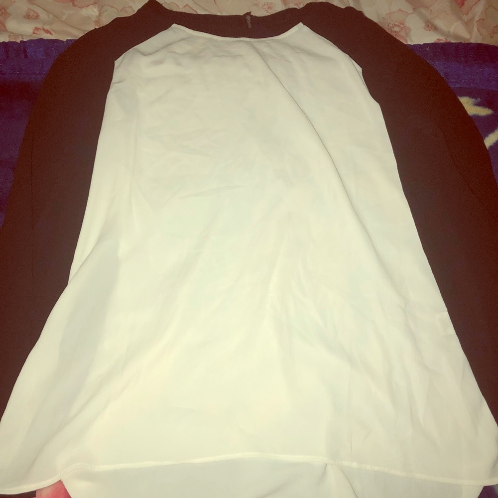 Black and white Share shirt very comfortable